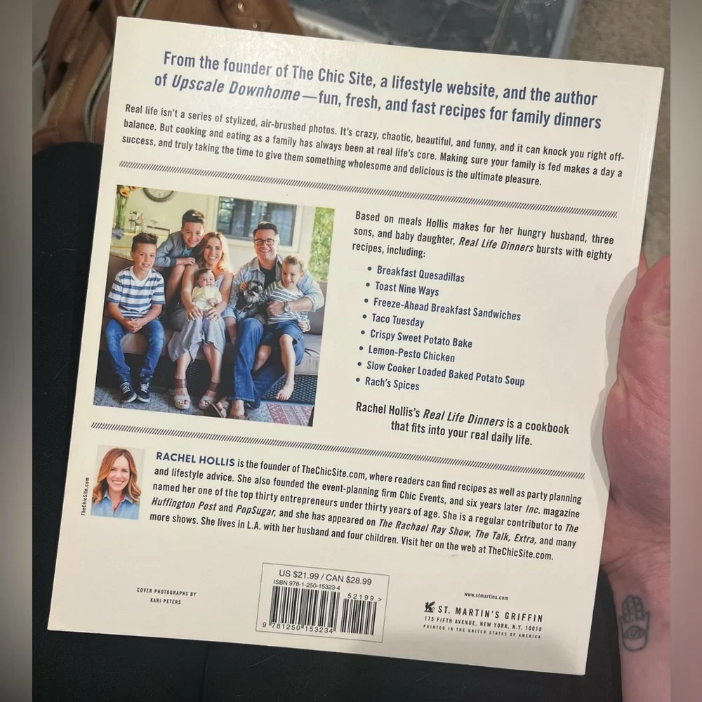Real Life Dinners by Rachel Hollis